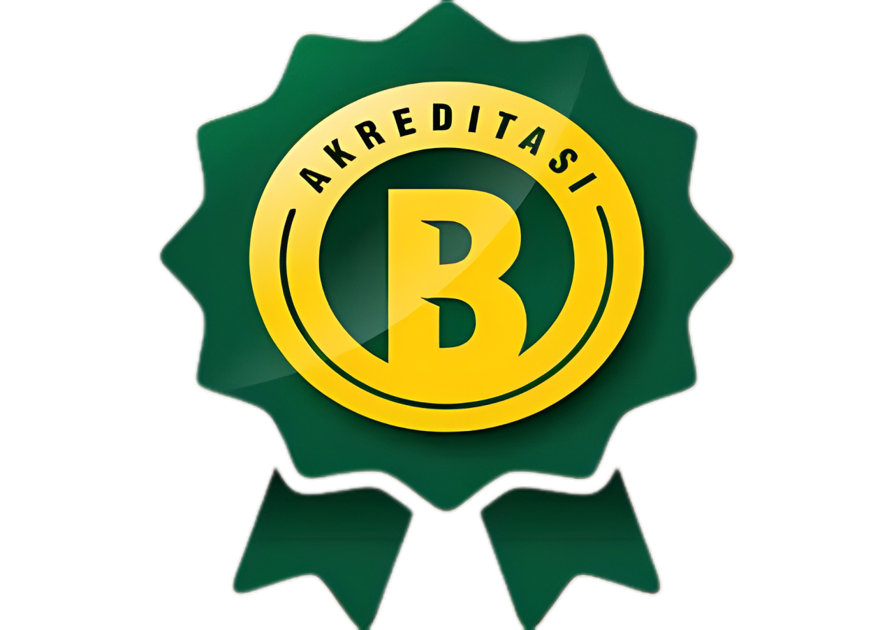 Logo Akreditasi B Warna Hijau