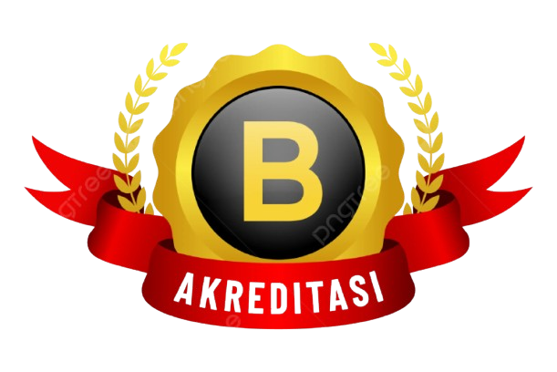 Logo Akreditasi B Warna Merah