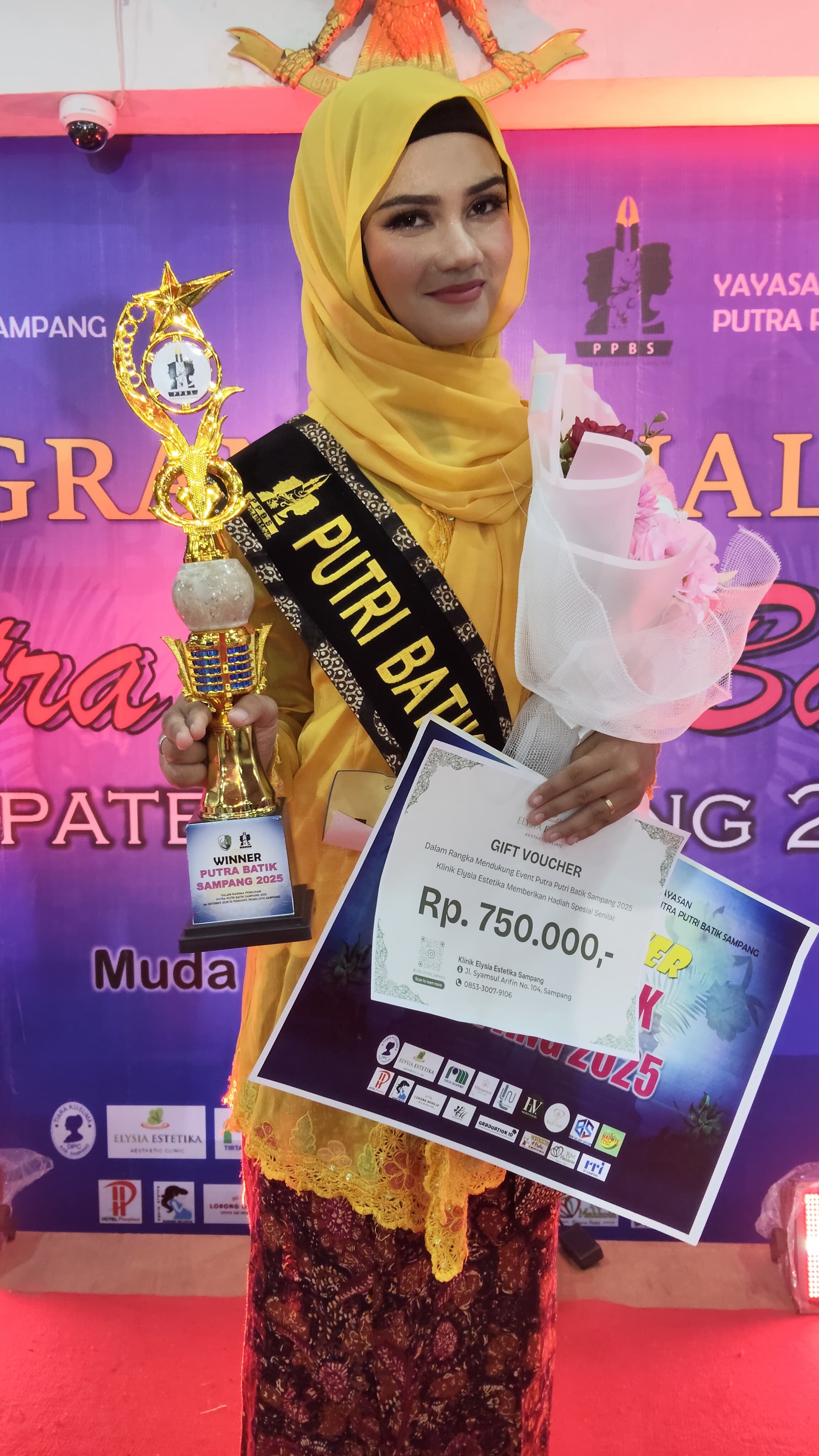 Pemenang Putra Putri Batik Kabupaten Sampang